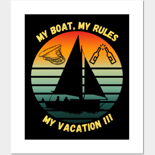 Boat and Vacation Posters and Art